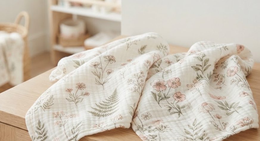 Muslin Swaddle Set of 2 — detail view