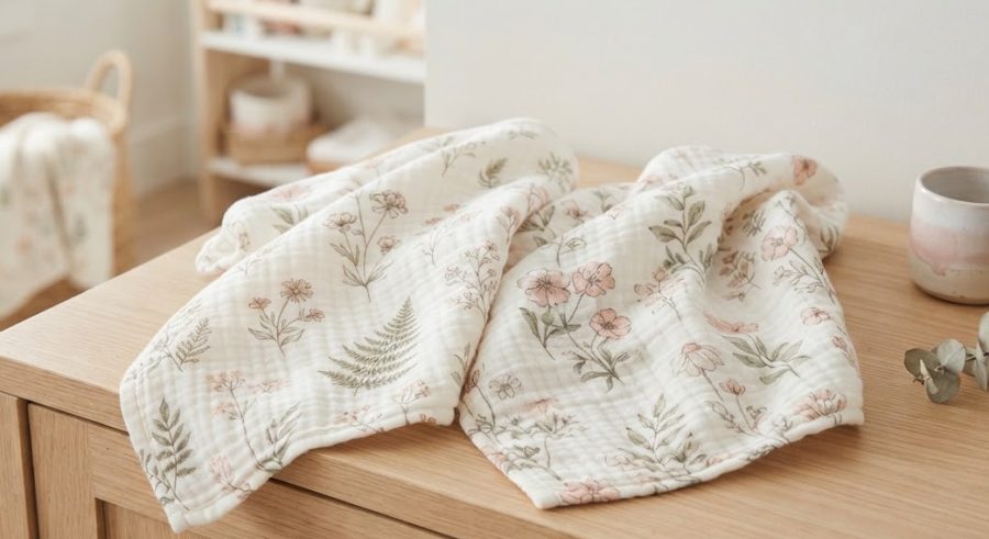 Muslin Swaddle Set of 2 — alternate view